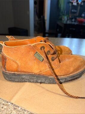 Courteney Westley Richards Suede Lace-Up Ankle Boots - Vintage